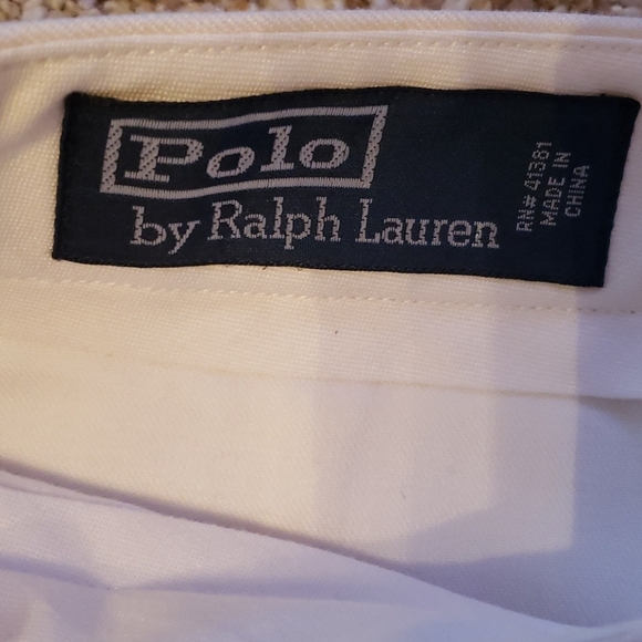 Polo Mens cream shorts sz 32 - Picture 2 of 4
